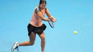 17歳の園部八奏がプロ転向後初白星！チェコの有望株をストレートで撃破[東レPPO]