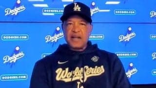 ド軍指揮官、WS前に「制することができて幸せ」　大谷＆佐々木との“因縁”に言及