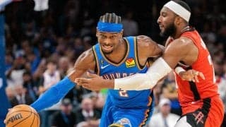 NBA史上わずか6度目…ロケッツとサンダーによる開幕初日の一戦が2度の延長に