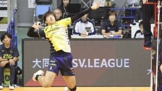 安井恒介（日本製鉄堺ブレイザーズ） 「代表トップクラス」の攻撃力で進化を誓う【日本代表を経て2年目のSVリーグへ】