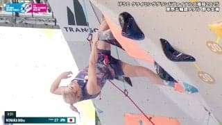 どうなってるの？野中生萌、まるで無重力…信じられない“一瞬の動き” ダイナミックなムーブの圧巻シーン