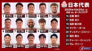 日本ラグビー史上最もタフな5連戦 初戦は世界ランキング7位のオーストラリアを迎え撃つ