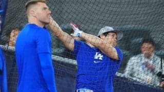 大谷翔平、また異例のフリー打撃で柵越え14発　150mの特大弾…フリーマン感嘆