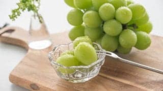 シャインマスカットの驚くべき効果効能