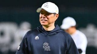 鷹・小久保監督、佐々木麟太郎は「特殊な例」　ドラ1指名は「この先も考えて」