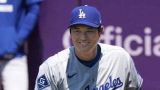 大谷球場入りに「デコ君も一緒」「デコピンだ！」　お披露目された私服が反響「欲しすぎる」