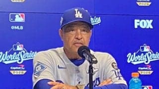ロバーツ監督、乱調スネルに苦言「制球できてなかった」　まさかの5失点…11失点大敗に落胆