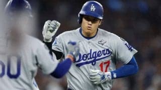 “投壊”ド軍に「ポジティブな要素」大谷翔平のWS初アーチ　米メディアが活躍を予想「野球のレジェンドに位置している」