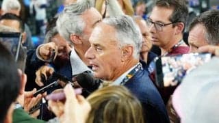 大谷らのロス五輪出場に「前向き」　MLBトップが選手派遣に言及「ショウヘイは最高の利益」