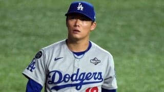 完投の山本由伸に…MLB公式が怖すぎる“投稿”　まさかの日本風な1枚に本人も爆笑