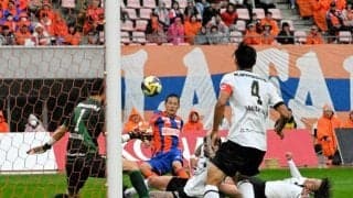 昨季王者に意地のドロー　J2降格のアルビ新潟　サポーター熱い声援