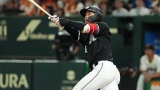 侍J、ロッテ西川を追加招集　外野手は計4人に…新人は金丸に続き2人目「身が引き締まる思い」