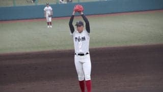 大阪桐蔭期待の1年生大型左腕が6回無失点の好投！チームはある程度の四球を許容し、大きく育てる方針【近畿大会】