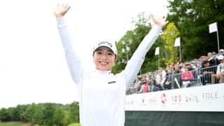 佐久間朱莉、年間女王へ前進する今季4勝目　通算25アンダーの圧勝劇には「正直びっくり」