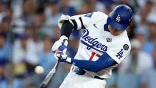 吠えた！大谷翔平、3安打でチームを鼓舞　PS7号は右越えに「とてつもない弾道」CY賞3度のレジェンド右腕を打ち砕く豪快アーチ