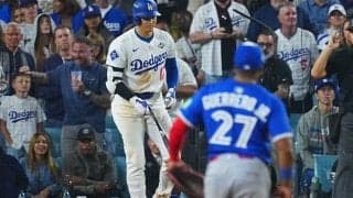 大谷翔平、WS新の1試合4敬遠　異例中の異例、延長15回もまた…8打席連続出塁