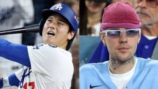 「キレてるね」カナダ出身の世界的スターが大谷翔平の本塁打にブーイング　ブルージェイズのユニ着て右手親指を下に向ける