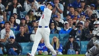 大谷翔平、WS第3戦で7つの偉業　史上初の9出塁＆4敬遠…自己最長18回＆6時間39分の死闘
