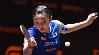 張本美和 逆転V！ 決勝で早田にリベンジを果たした今季5度目のWTTシングルス制覇 【卓球 WTTロンドン】