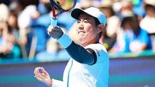  西岡良仁 6連勝で初戦突破 