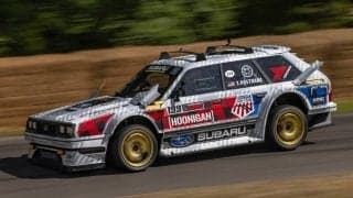 スバルがジャパンモビリティショーでレオーネベースのモンスターマシンを日本初披露