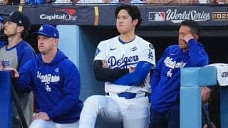 大谷に熱い視線…客席に誰もが知る超大物俳優　溢れ出るオーラ、スター続々観戦