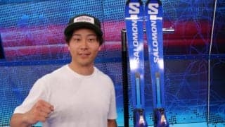 若月隼太選手インタビュー「スキーの操作性、ターンスピードを見てほしい」