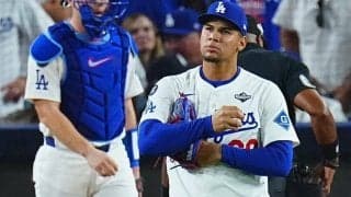 史上初の不名誉記録…ド軍が7回に自滅　止まらぬミスにNHK解説苦言「辛いですね」