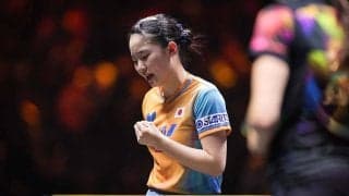 張本美和、前週Vの17歳に優勝チャンス到来か　中国勢が敗退相次ぎ混戦模様　フランスの40歳ベテランと初対戦へ【WTTチャンピオンズ・モンペリエ】