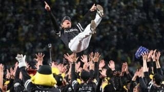 ソフトバンクが5年ぶり日本一　阪神に4勝1敗、4試合が1点差