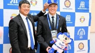 名のとおり輝いたプレーを　中日指名の茨城・明秀日立高の能戸選手