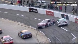 スピンした車の脇を「ギリギリ抜けていきました」 41歳ベテランレーサー、驚異の危機回避テクニックに「うまい」称賛の声