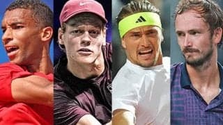 シナー･ズベレフら 8強出揃う