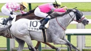 6歳秋にしてJRA初勝利 遅咲き!? のゲキザルが連勝なるか