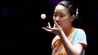 張本美和 初戦突破！地元フランスの40歳をストレートで下しベスト16入り【卓球 WTTモンペリエ】