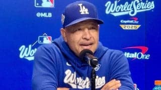 ド軍監督、大谷翔平の第6戦登板は「計画にない」　救援起用を否定…第7戦は未定