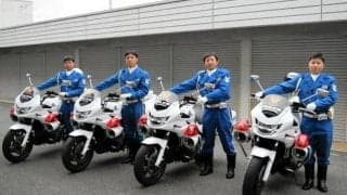 全日本大学駅伝先導する白バイ4隊員、抱負語る　三重県警