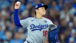 山本由伸、6回1失点でWS2勝目　敵地沈黙させる熱投でド軍“逆王手”…観客乱入の珍事も