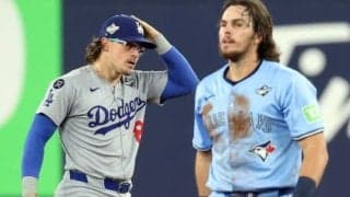 名手キケの“神送球”か、ブルージェイズの“凡ミス”か　ド軍の逆王手を生んだプレーに米記者は嘆き「なんて酷い走塁だ」