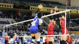 春高バレー群馬県決勝　男子は高崎が連覇　女子は高崎女が44年ぶり3度め
