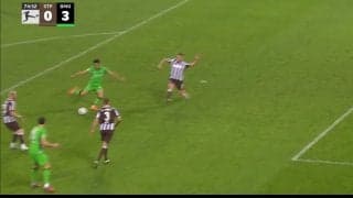 「忍者」町野修斗、待望の今季ブンデスリーガ初ゴール「湘南の時を思い出す」折り返しのボールを背後から抜けてズドン！豪快ダイレクトシュートの瞬間