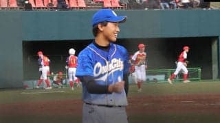 中3で身長181センチのスケール...最速138キロを誇る未完の大器が中学軟式に！