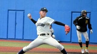 決勝逃した倉敷商エース角田陸投手、悔しさ胸に「自分に厳しく」