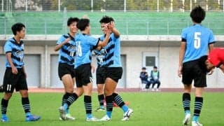 岡山学芸館、高校サッカーで岡山県大会5連覇「最後に意地が出た」