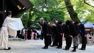 きょう号砲　全日本大学駅伝の安全を　大会関係者が熱田神宮を参拝