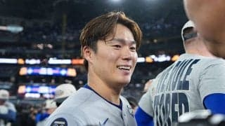 山本由伸にフリーマン“絶句”「昨日登板したんだよ」　感謝、感謝の思い「言葉にできない」