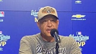 ロバーツ監督、ナインに感謝「誇りに感じてる」　Bジェイズに最敬礼「一流の球団」