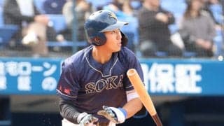 阪神1位・立石正広がドラフト後初の公式戦で弾丸アーチ！「今までにないくらいの打撃」二塁守備でも横っ飛びの好捕で会場沸かす