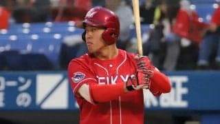 指名漏れを味わった帝京大のスラッガーが豪快な一発！「もっと長打力を磨いて、社会人からプロ入り目指す」【横浜市長杯】