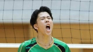 劣勢でも仲間を鼓舞、成長を実感するエース　春高バレー千葉、市立船橋3年・増田悠人